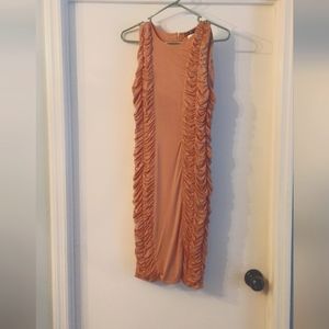 Shape Embrace Ruched Dress: Dusty Rose